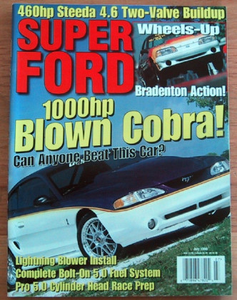 SUPER FORD 1998 JULY - ROUSH, LIGHTNING, 428SCJ PONY